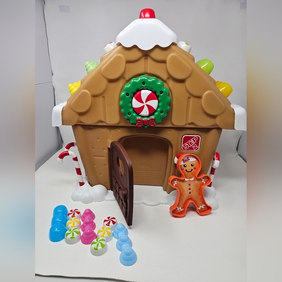 Step 2 My First Gingerbread House Interactive Toy Christmas Complete Works Great - Picture 7 of 11